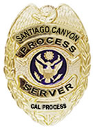 SANTIAGO CANYON PROCESS SERVER - CALPROCESS.COM